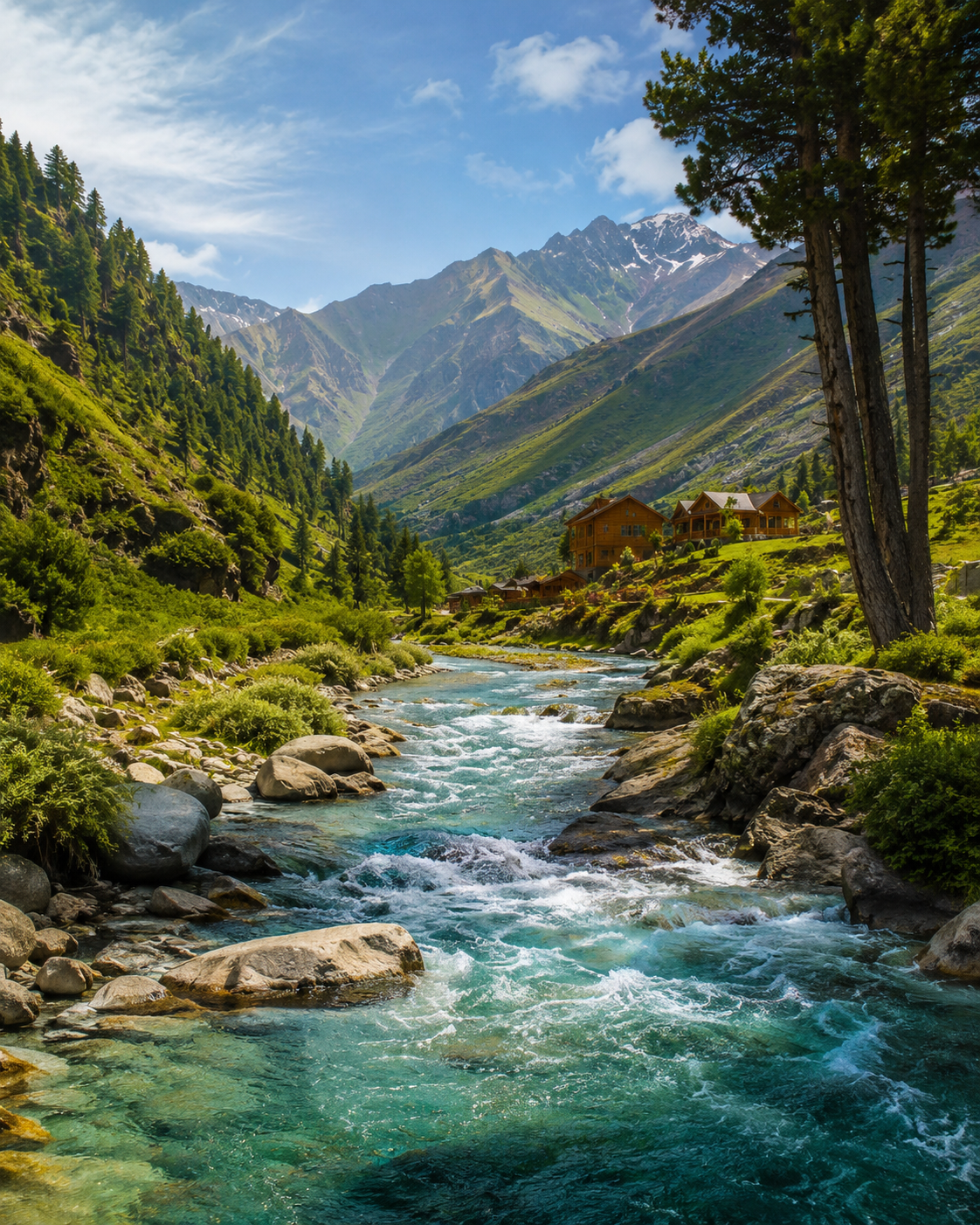 Batakundi Valley Landscape